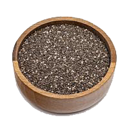 دانه چیا ریخته شده در ظرف